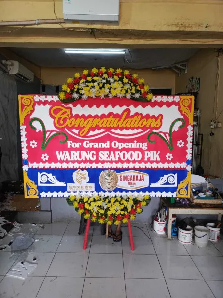 Papan Bunga Ucapan Selamat Gelgel Klungkung